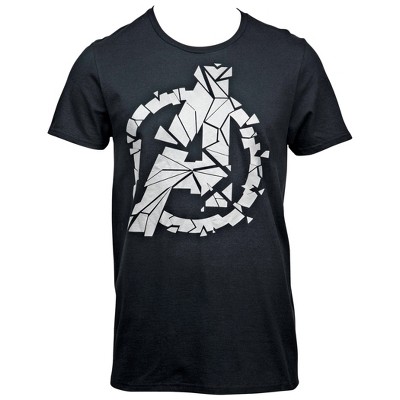 Adult Marvel Comics Avengers Endgame Shattered Logo