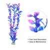 Unique Bargains Aquarium Plants Decorations Artificial Aquatic Plant Purple - image 3 of 4