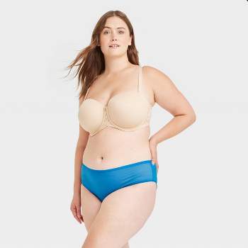 Women's Seamless Cheeky Underwear - Colsie™ Periwinkle Blue 2x : Target