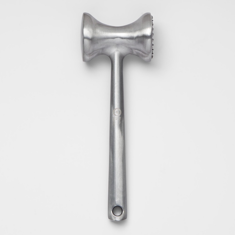 Stainless Steel Meat Pounder Silver - Made By Design