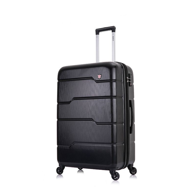 DUKAP Rodez Lightweight Hardside Carry On Spinner Suitcase - Black, 1 of 13