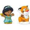Fisher-Price Little People Disney Princess Jasmine and Raja Tiger Figure Set - 2 of 3