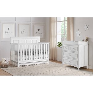 Oxford Baby Bennett 4-in-1 Convertible Crib - 1 of 4