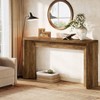 Tribesigns 55.12" Farmhouse Console Table, Narrow Wooden Sofa Table For Entryway, Hallway, Living Room, Foyer - 2 of 4