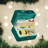 Old World Christmas Blown Glass Ornament for Christmas Tree, Tackle Box - 2 of 4