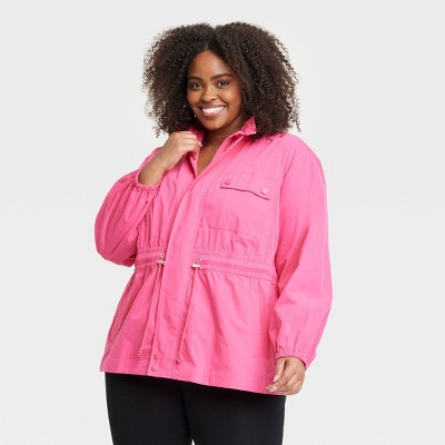 Anorak jacket women's plus cheap size