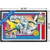 Trends International Marvel Trading Cards - Iceman Framed Wall Poster Prints - 3 of 4