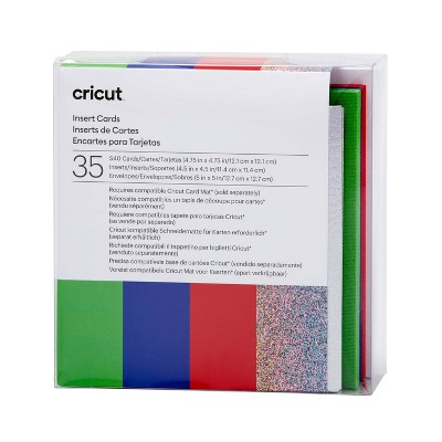 Cricut 35ct Insert Cards