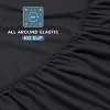 Premium 4 Way Microfiber Stretch Knit Sheet Set by Bare Home - 4 of 4