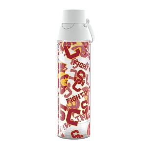 NCAA USC Trojans All Over Venture Water Bottle - 24oz - 1 of 4