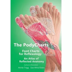 The PodyCharts Foot Charts for Reflexology - (Podycharts) by  Annie Trigg & Sue Alma Evans (Paperback)