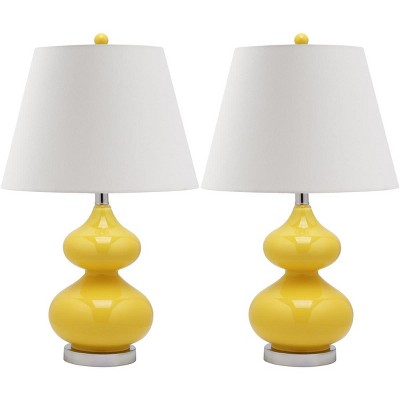 Eva Double Gourd Table Lamp (Set of 2) - 24" Height - LIT4086 - Safavieh