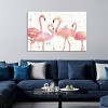 Flamingo Fever I by Anne Tavoletti Unframed Wall Canvas - iCanvas - 4 of 4