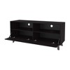 54" Particle Board 1-Door TV Stand with Open Storage and Classic Design for Living Room and Bedroom - 4 of 4