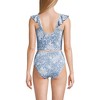 Lands' End Women's Pique Ruffle Tankini Top and High Waisted Bottom Swimsuit Set - 2 of 4