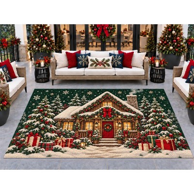 FC Design 5' x 7' Nutcracker Bells Holiday Decor Waterproof