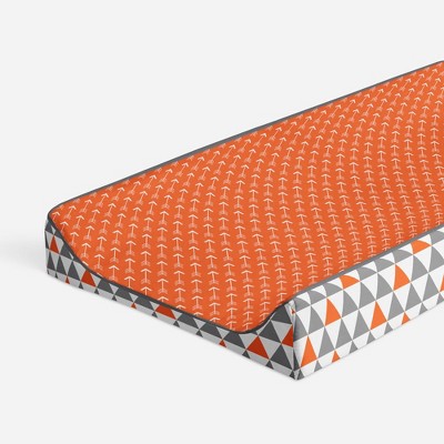 Bacati - Playful Fox Quilted Changing Pad Cover