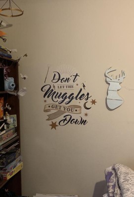 Harry Potter Marauder's Map Quote Peel and Stick Giant Wall Decals