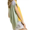 Women's Color Block Gauze Top - umgee - 3 of 4