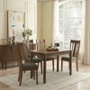 SEVOBAL Desks Rectangular Dining Table, Retro Kitchen Table, Wooden Dinner Room Table for Home Kitchen Restaurant Living Room, Brown, 60" - 2 of 4