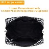 Narwey Striped Makeup Bag Travel Cosmetic Bag Organizer Toiletry Bag - 2 of 4