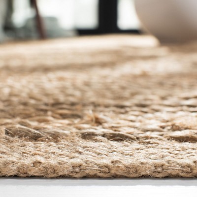Coastal Charm Square Natural Jute 6' Area Rug