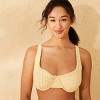 Women's Eyelet Underwire Bikini Top - Wild Fable™ - 3 of 3