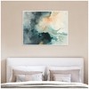 Kate and Laurel Ethereal Ink I Framed Canvas Wall Art by Amy Lighthall 42 x 32 Sylvie White, Modern, Abstract Art for Wall Decor, Living Room, Bedroom - 4 of 4