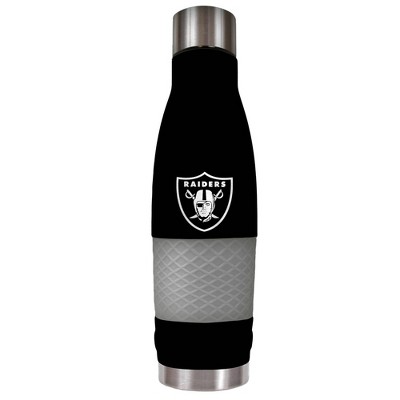 NFL Las Vegas Raiders 20oz Sport Water Bottle with Silicone Grip