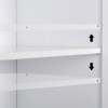 Karl Home 72in White Armoire - 4 of 4