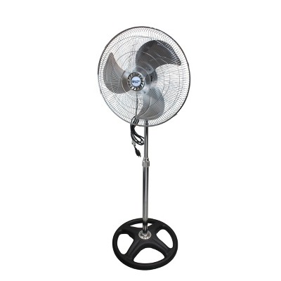 Comfort Zone 18" Industrial Oscillating Pedestal Fan