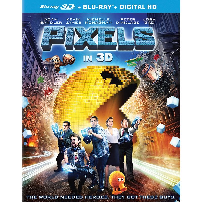 Pixels (Blu-ray), 1 of 2