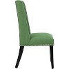 Modway Baron Dining Chair Fabric Set of 2 Green - 3 of 3