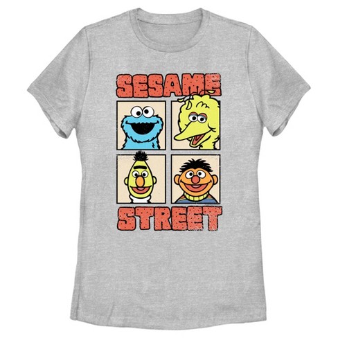 Women's Sesame Street Four Panels Pals T-Shirt - image 1 of 4