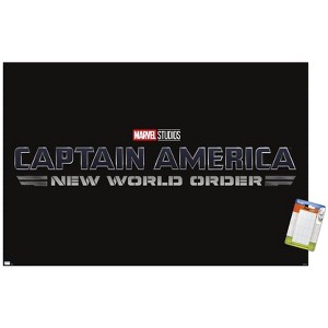 Trends International Marvel Captain America: New World Order - Logo Unframed Wall Poster Prints - 1 of 4