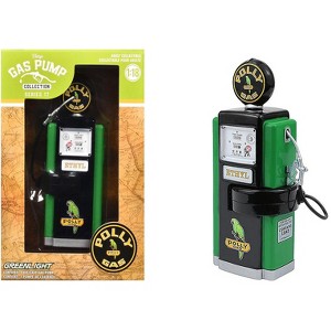 1948 Wayne 100-A Gas Pump "Polly Gas" Black and Green "Vintage Gas Pumps" Series 17 1/18 Diecast Replica by Greenlight - 1 of 3
