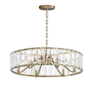 Maxim Lighting Odeon 6 - Light Chandelier in  Golden Silver - 1 of 4