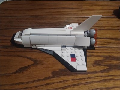 LEGO Creator 3 in 1 Space Shuttle Building Toy for Kids, Creative Gift Idea  for Boys and Girls Ages 6 and Up, Build and Rebuild This Space Shuttle Toy