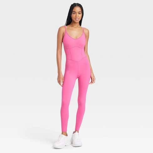 Women's Corset Bodysuit - Joylab™ Pink M : Target