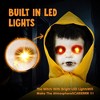 Joyfy 31.5'' Halloween Outdoor Decorations, Life Size Animatronics Ghost with Glowing Eyes for Halloween Party Supplies, Yard Lawn Outdoor Decoration - 3 of 4