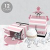 Big Dot of Happiness Paris, Ooh La La - Treat Box Party Favors - Paris Themed Baby Shower or Birthday Party Goodie Gable Boxes - Set of 12 - 3 of 4