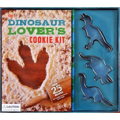 The Dinosaur Lover's Cookie Kit - by  Applesauce Press (Mixed Media Product)