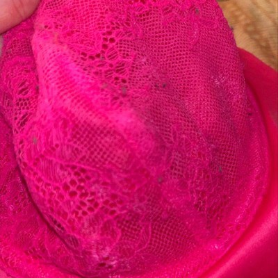 Women's Satin Lingerie Slip Dress With Keyhole Back - Auden™ Pink 2x :  Target