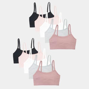 Fruit of the Loom Girls 10PK Seamless Bralette - 1 of 4