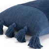 14"x26" Oversized Geometric Lumbar Throw Pillow Cover - Rizzy Home - 2 of 4