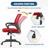 BestMassage Office Chair Computer Chair Desk Chair with 360 Degree Swivel & Lumbar Support Suitable for Office Home - 3 of 4