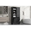 Akoasm 68 in. H Black Bathroom Storage Cabinet with Doors and Drawers - 4 of 4