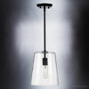 Urban Ambiance Luxury Colonial Pendant Light,  11.375"H x 9"W,  Midnight Black Finish, UHP3100 - 3 of 4
