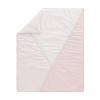 Sweet Jojo Designs Girl Baby Crib Bedding Set - Pink and Off White Boho Color Block Pink and White 4pc - 3 of 4