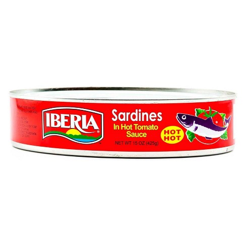 Iberia Sardines In Hot Tomato Sauce - 15oz : Target